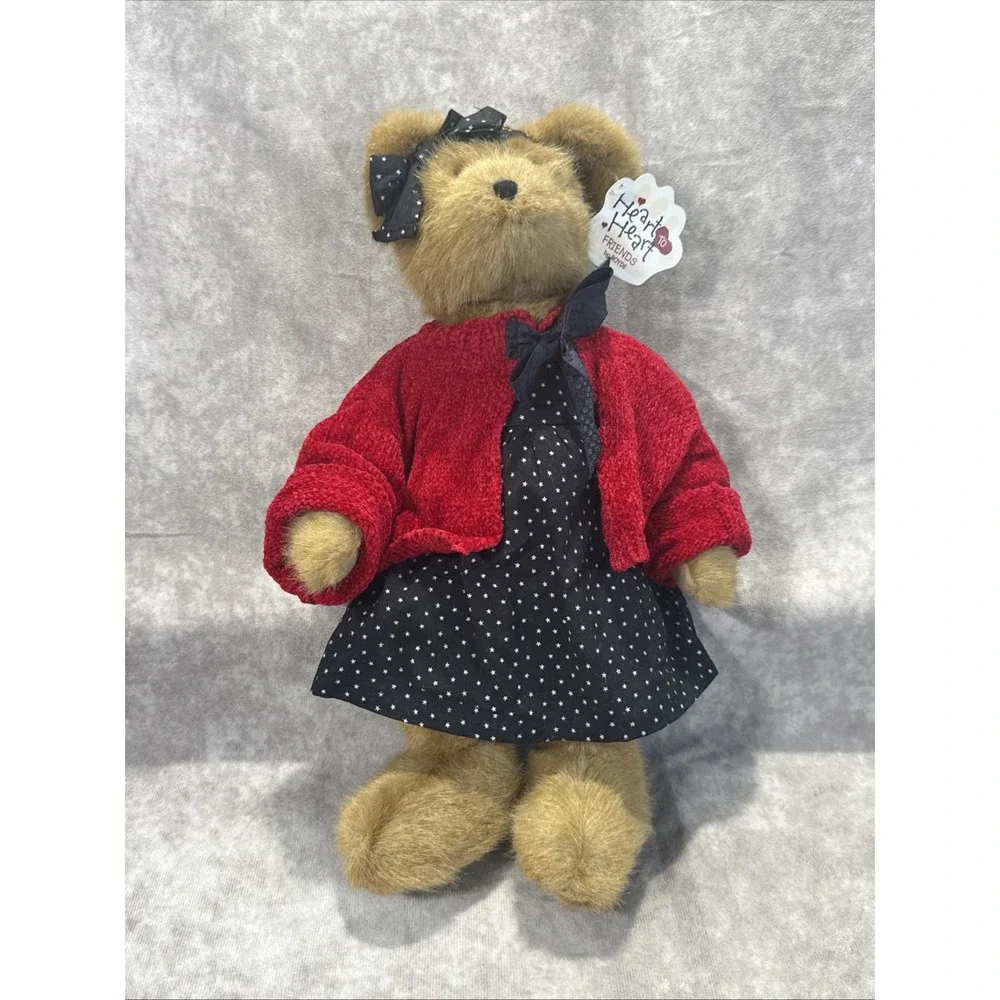 Collectible Boyds Bears Plush Brooke -  Heart To Heart Friends NWT